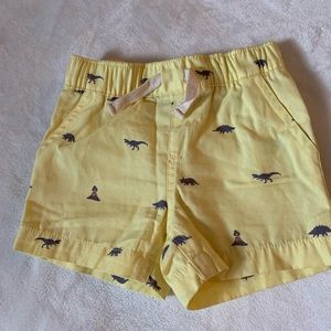 Bright Yellow Summer Shorts